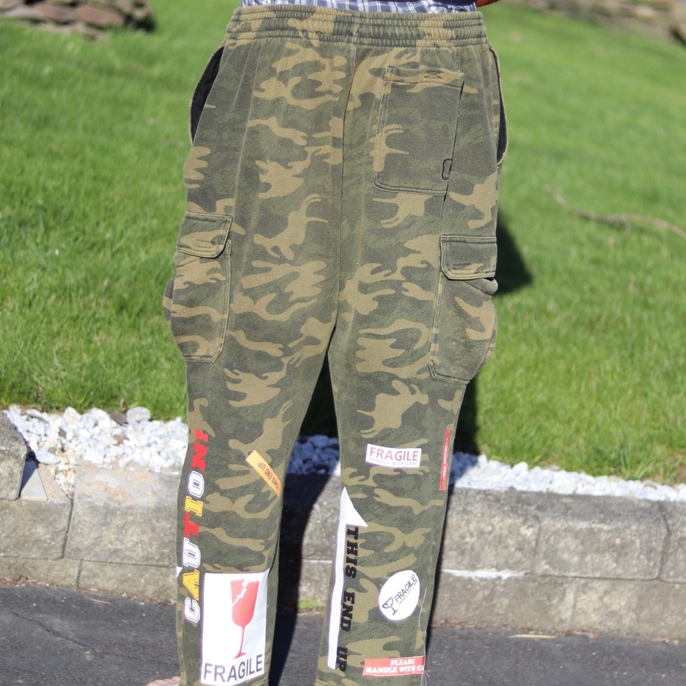 Camo Patchwork Pants - Picture 5 of 5